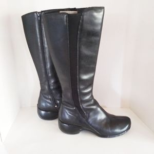 Pre loved Merrell black knee high boots